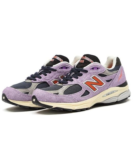New Balance Blue Teddy Santis X 990V3 Made for men