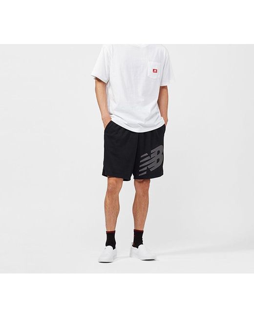 New Balance White Essentials Pocket T-Shirt for men