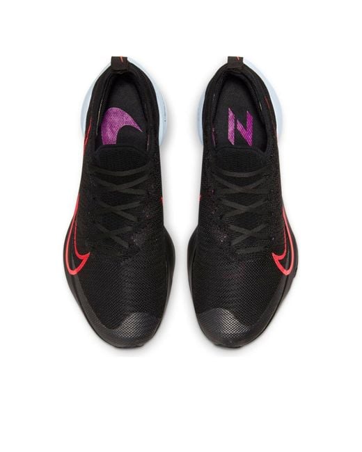 Nike Black Air Zoom Tempo Next% Road Running Shoes for men
