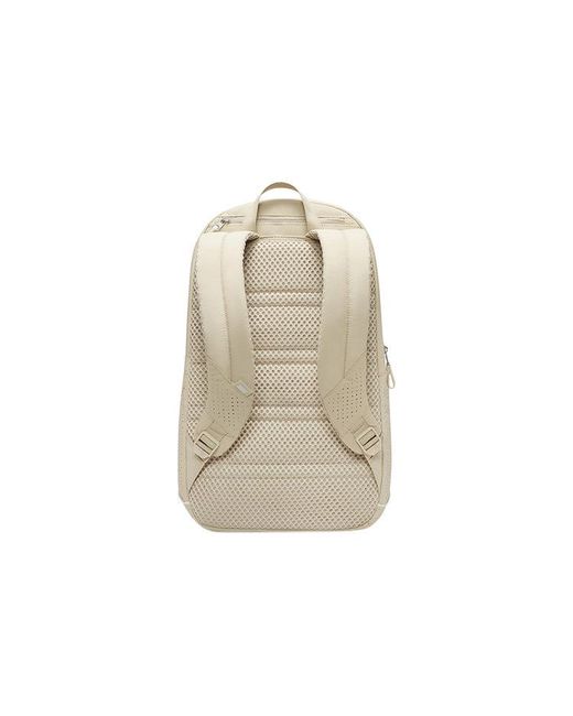 Nike Natural Sportswear Essentials Series Large Capacity Durable Laptop Bag Creamy Backpack