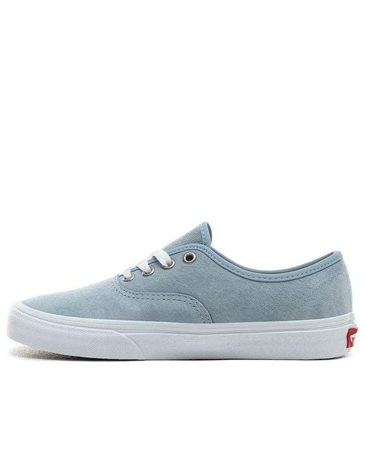 Vans Blue Authentic 'Pig Suede for men