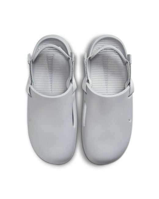 Nike White Calm Mule 'Light Smoke' for men
