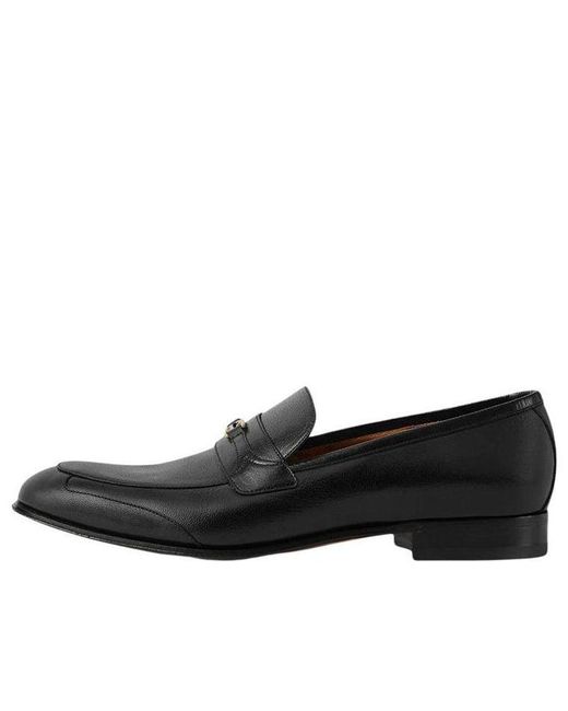 Gucci Black Loafer With Interlocking G for men