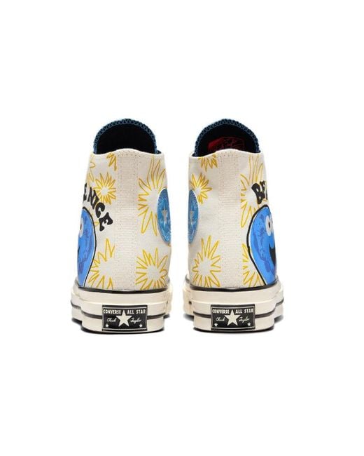 Converse Blue Chuck 70 High 'Sunny Floral