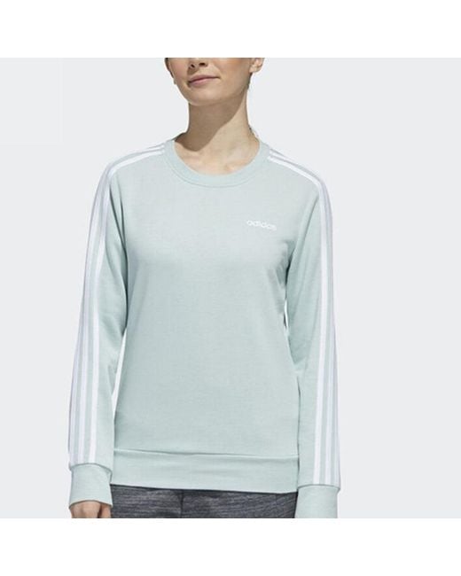 Adidas Blue (Wmns) Essentials 3-Stripes Jumper