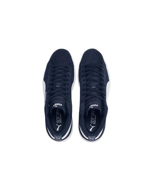PUMA Blue Smash V2 Mid Mid Tops Casual Skateboarding Shoes for men