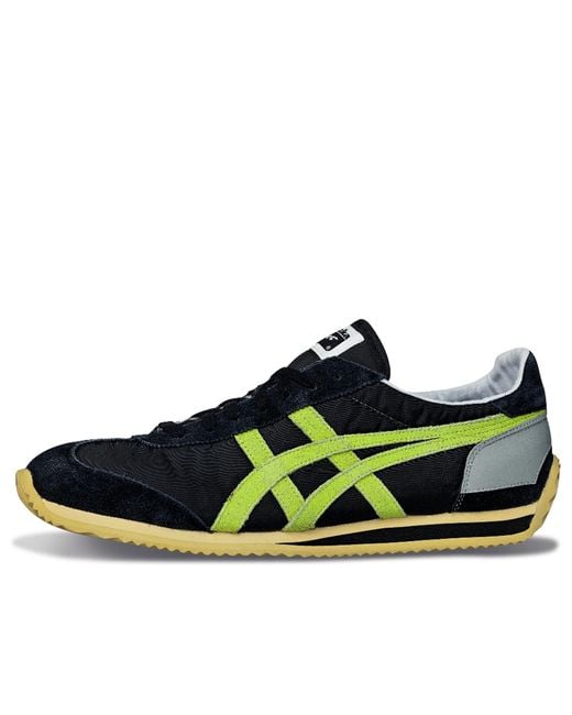 Onitsuka Tiger Black California 78 Vintage Lime' for men