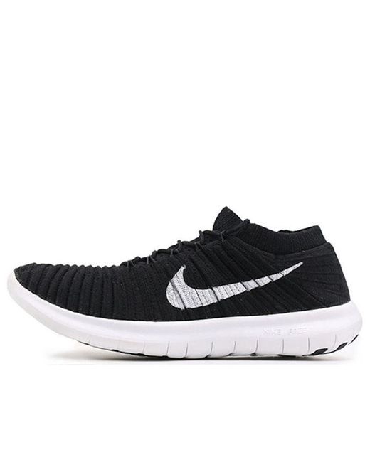 Nike Black Free Rn Motion Flykniy for men
