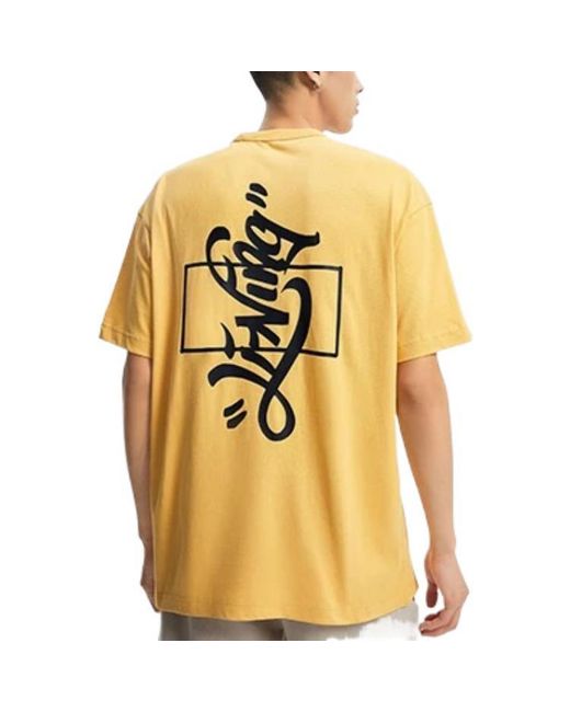 Li-ning Yellow X Disney Mickey X Keith Haring Tee for men