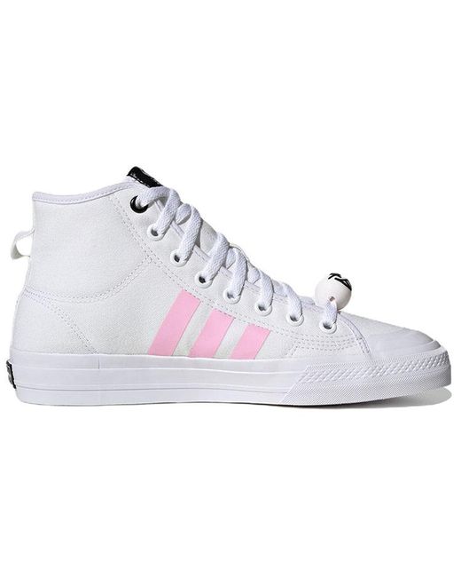 Adidas White Nizza Hi 'Andre Saraiva Love Union' for men