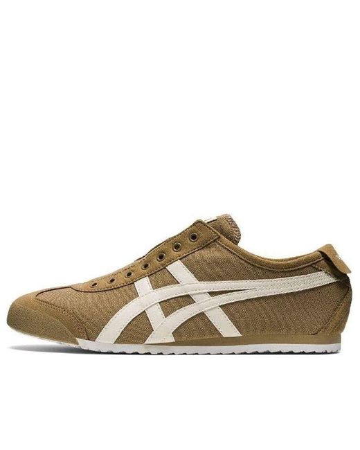 Onitsuka Tiger Brown Mexico 66 Slip-on for men