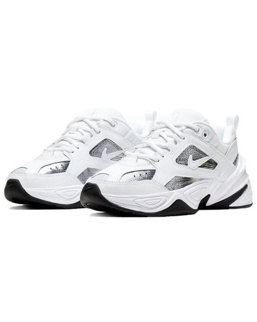 Nike White (Wmns) M2K Tekno Ess 'Metallic'
