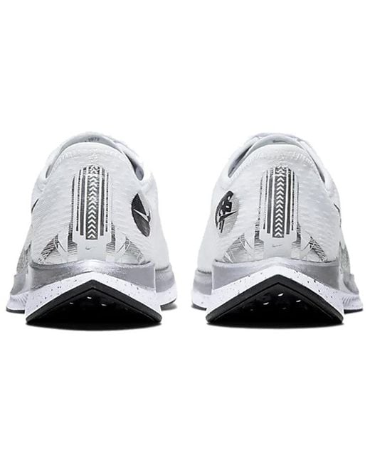 Nike White (Wmns) Zoom Pegasus Turbo 2 Rise Metallic'