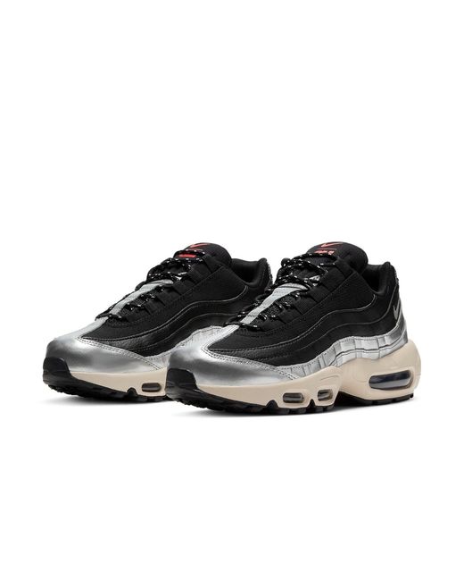 Nike Black (Wmns) 3M X Air Max 95 Metallic'