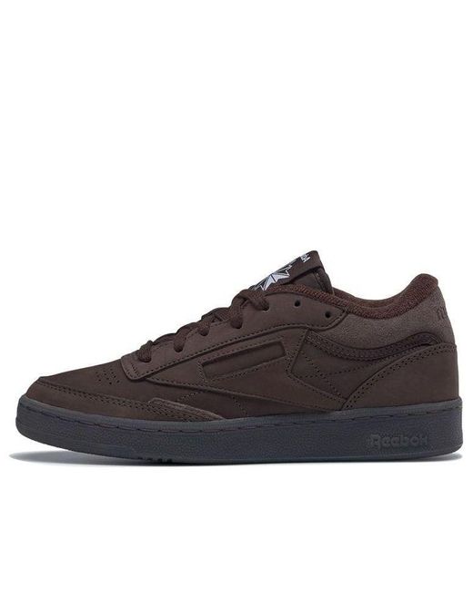 Reebok Brown Club C Mid Ii X Adsum 'Dark' for men