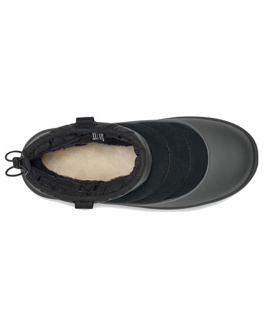 Ugg Black Classic Mini Pull-On Weather Boot