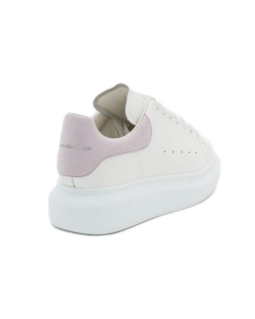 McQueen White (Wmns) Oversized Sneaker Lilac'
