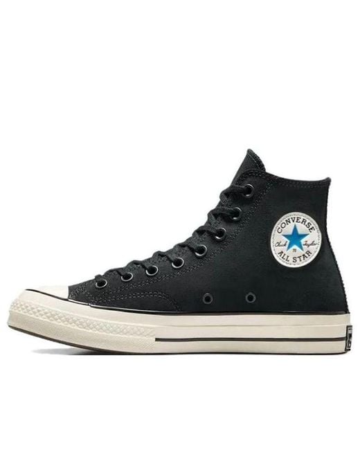 Converse Black Chuck 70 High 'Suede' for men
