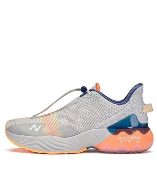 New Balance Blue Fuelcell Rebel Tr 'Light Aluminum Vibrant' for men
