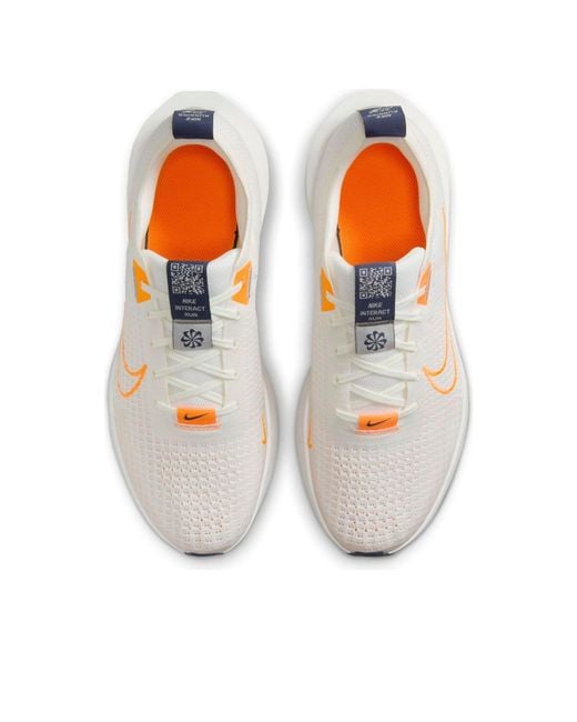 Nike White Interact Run 'Summit' Fd2291-103 for men