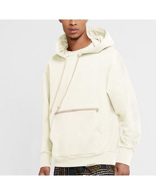 Nike White As Nk Standard Issue Po Hood Sail for men