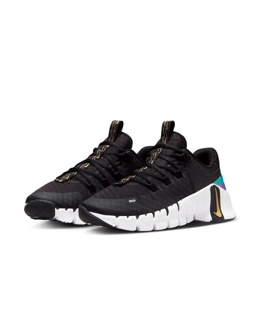 Nike Black (Wmns) Free Metcon 5 Premium Fireberry'
