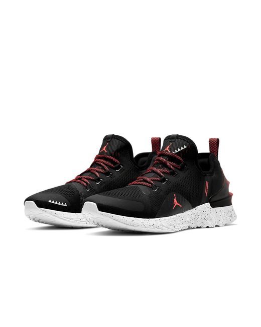 Nike Black React Havoc 'Bright Cimson' for men