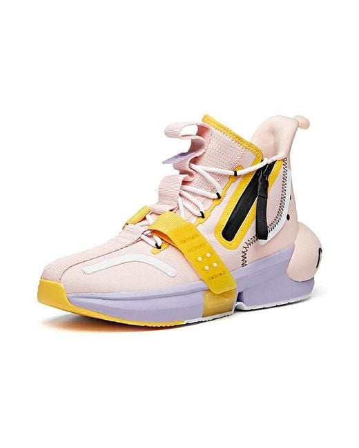 Anta Pink (Wmns) X Dragon Ball Super Basketball Shoes 'Buu'
