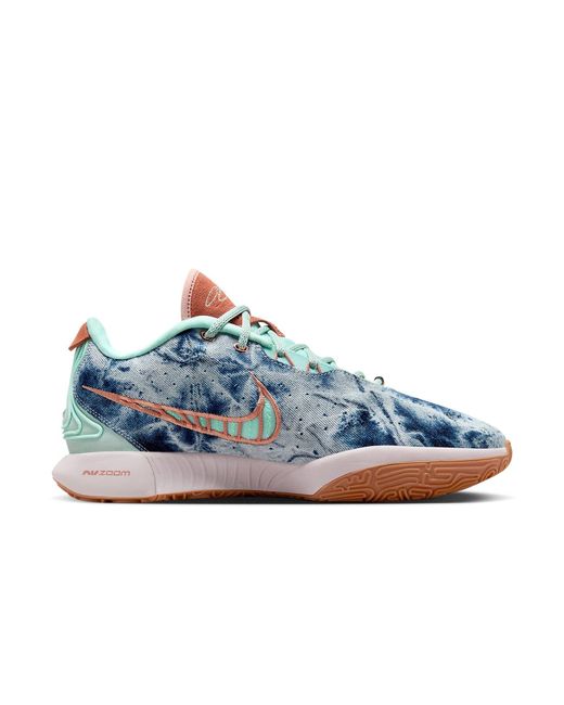 Nike Blue Lebron 21 Ep 'Aragonite' for men