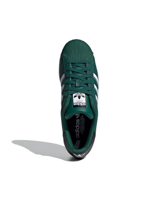 Adidas Green Originals Superstar 'Collegiate' for men