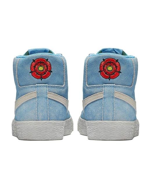 Nike Blue Sb Zoom Blazer Mid 'Lance Mountain' for men