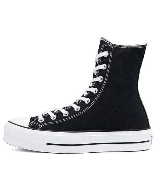 Converse Black Chuck Taylor All Star Lift High for men
