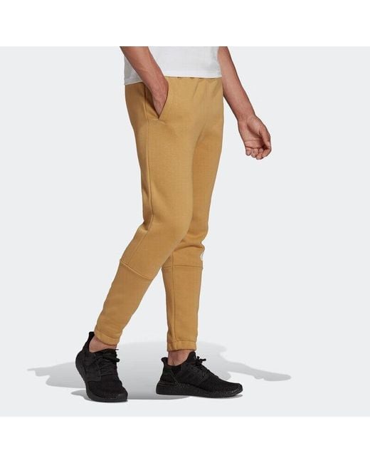 Adidas Natural Logo Printed Track Pants Asia Sizing for men