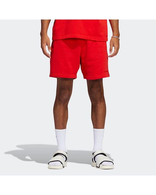 Adidas Red X Pharrell Basic Sports Shorts for men
