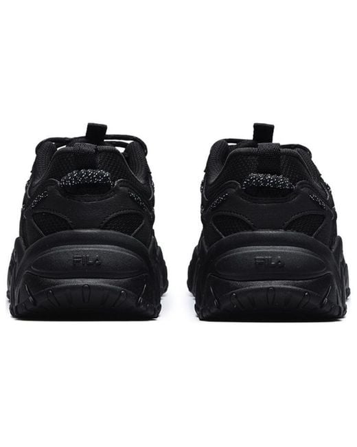 Fila Black (Wmns) Fluid 4 Cat Claw Fashion Shoes