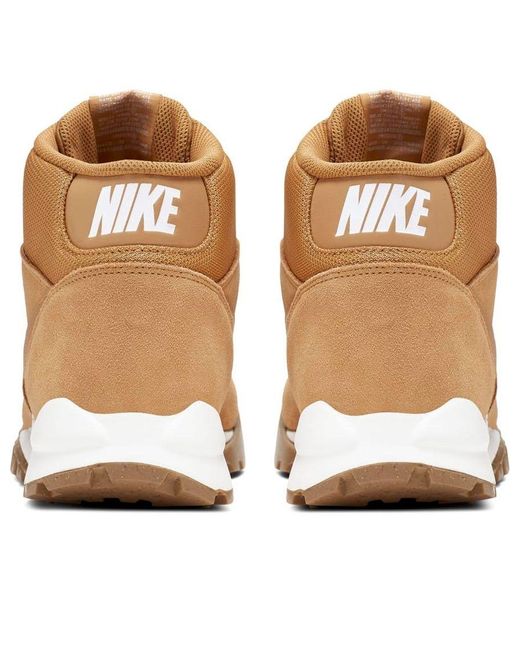 nike hoodland suede haystack