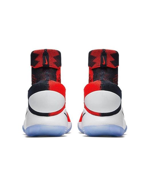 Nike Red Hyperdunk 2016 Flyknit 'Usa' for men