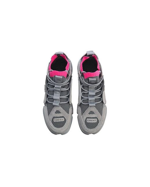 Li-ning Gray Ace Running Shoes for men