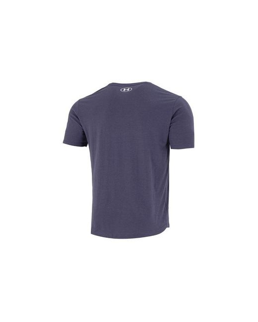 Under Armour Project Rock Ww Disruption T-shirt in Blue for Men | Lyst