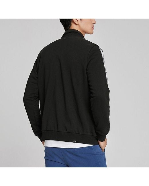 PUMA Black Full-Zip Jacket for men