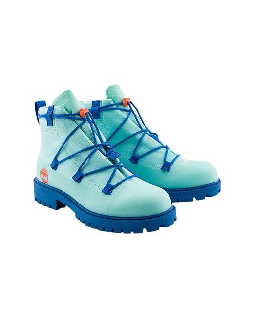 Timberland Blue X Suzanne Oude Hengel Future73 Knit Inch Boot for men