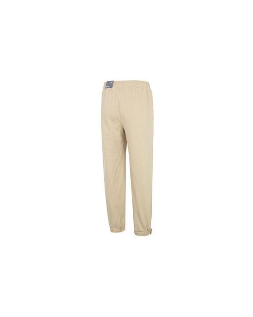 PUMA Natural Das Cc Label Knit Pants for men