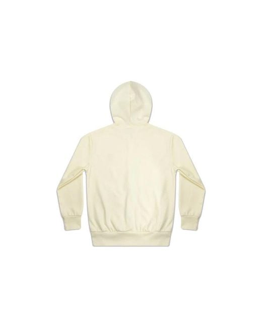 COMME DES GARÇONS PLAY Cdg Play Red Hooded Zipper Hoodie White