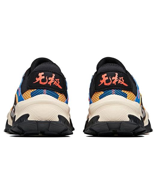 Anta Blue Hiking Shoes for men
