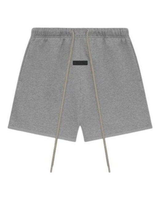 Fear Of God Gray Ss24 Sweatshort 'Dark Heather Oatmeal' for men