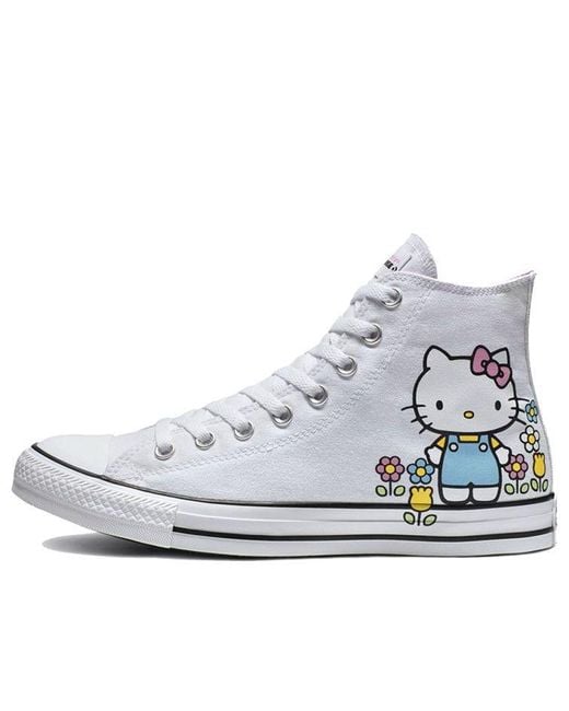 Converse Blue Hello Kitty X Chuck Taylor All Star Hi 'Flowers' for men