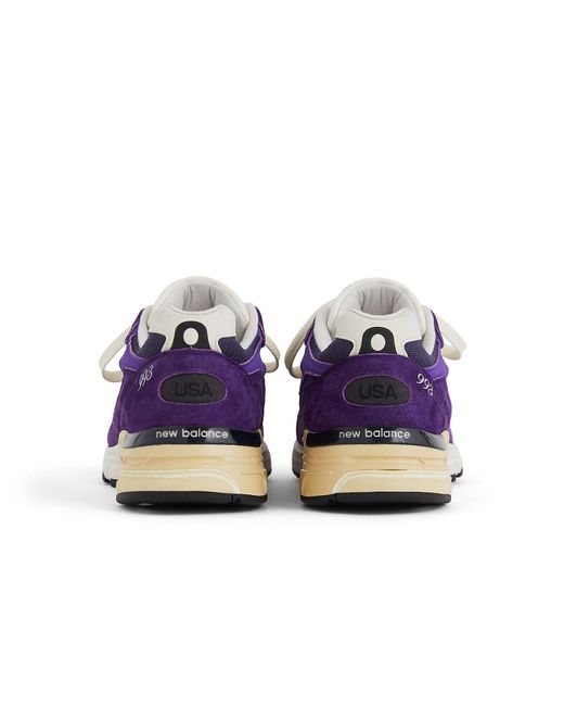 New Balance Purple 993 Sneakers