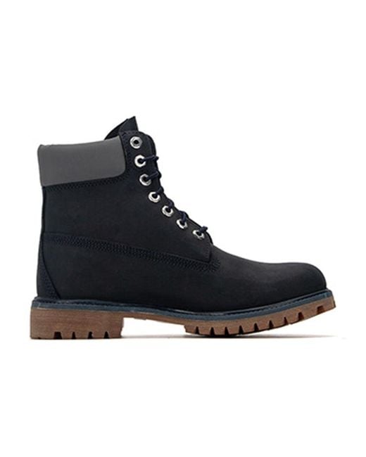 Timberland Black Classic 6 Inch Waterproof Boot 'Dark' for men