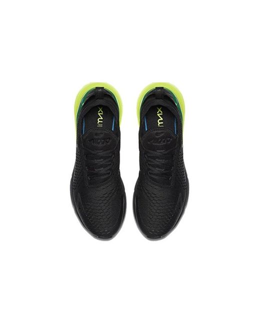Nike Black Air Max 270 'Neon' for men