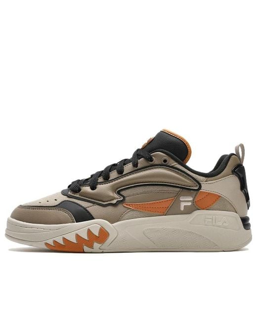 Fila Brown Desperado Low Top Shoes for men